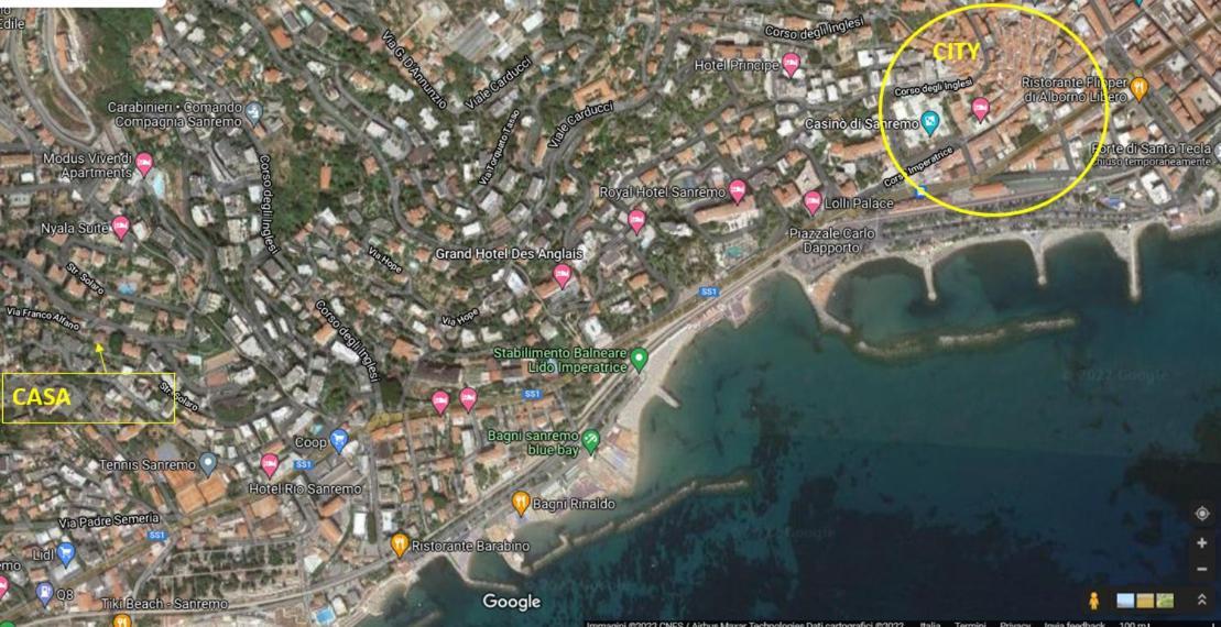 Casa Fiorenza Parcheggio Privato Sanremo Luaran gambar