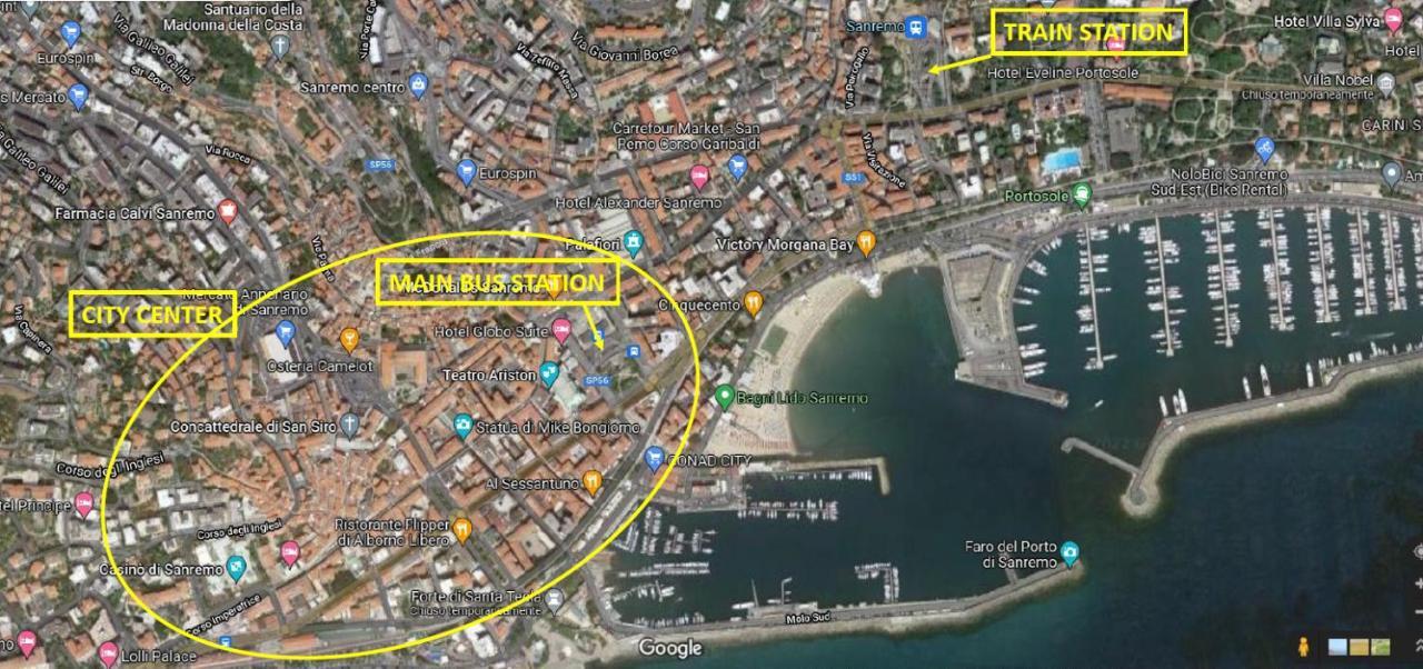 Casa Fiorenza Parcheggio Privato Sanremo Luaran gambar