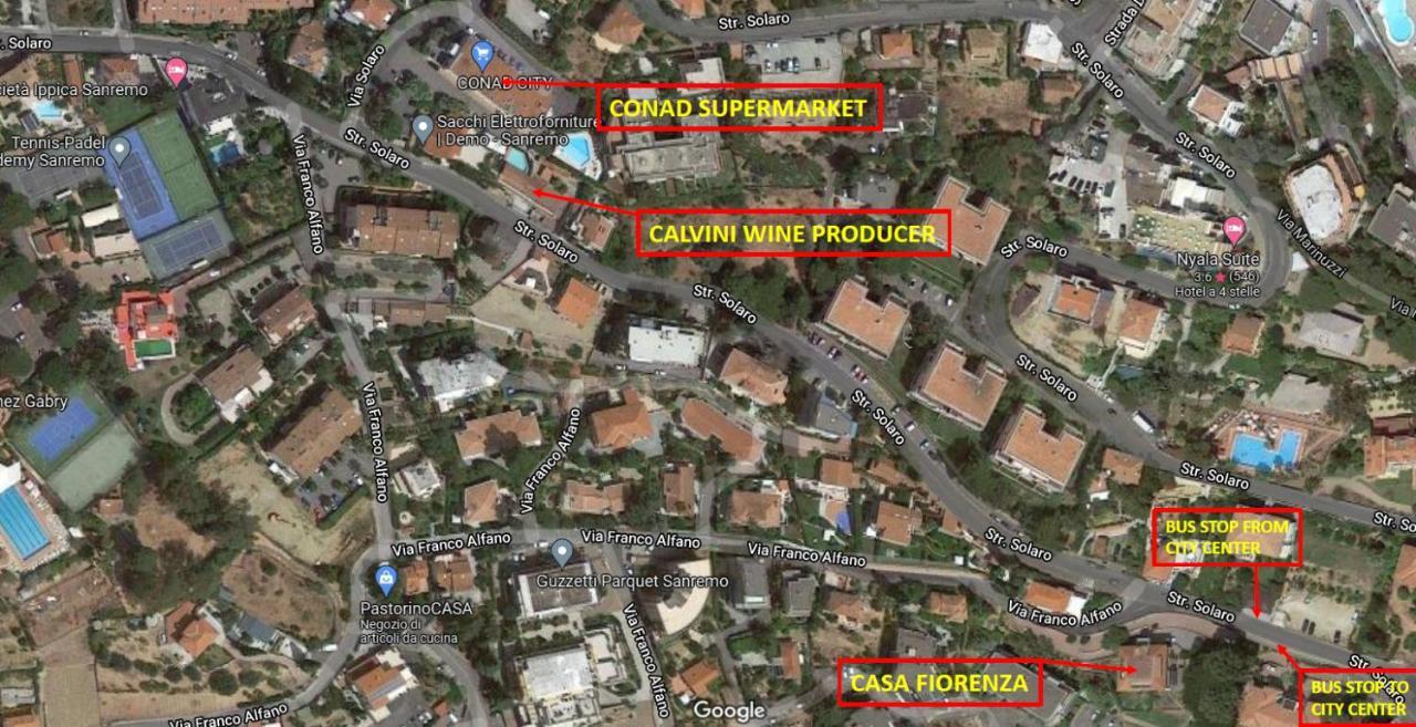 Casa Fiorenza Parcheggio Privato Sanremo Luaran gambar